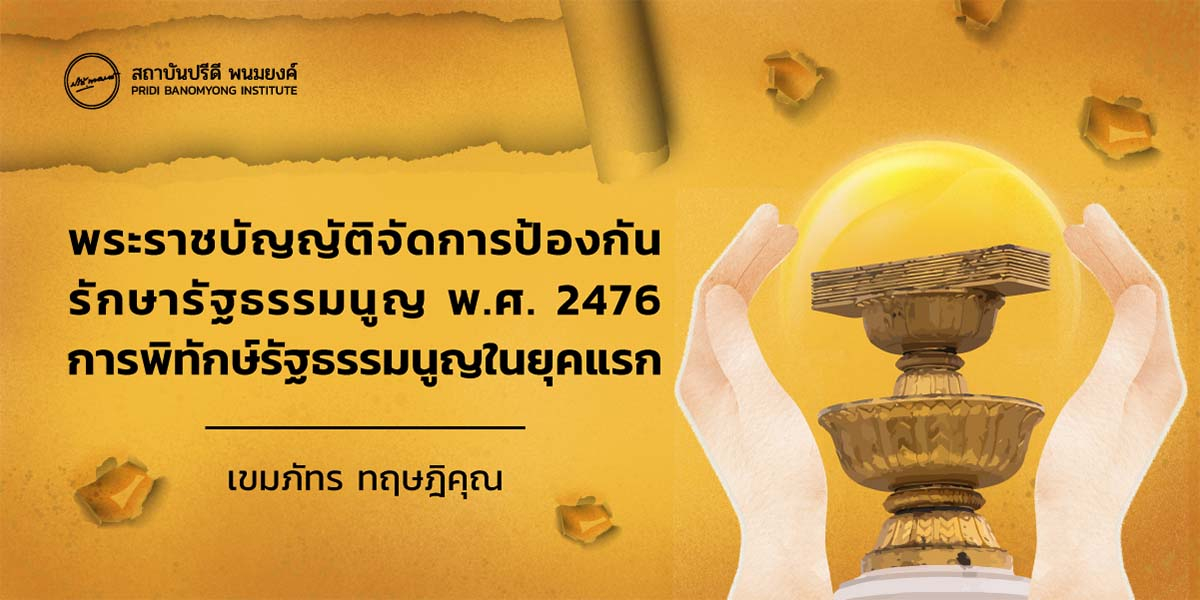 พระราชบัญญัติจัดการป้องกันรักษารัฐธรรมนูญ พ.ศ. 2476 การพิทักษ์รัฐธรรมนูญในยุคแรก