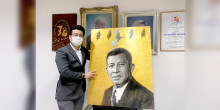 สถาบันปรีดี พนมยงค์ รับมอบภาพวาดจากนายมงคล โคตรชาลี ศิลปินอิสระ