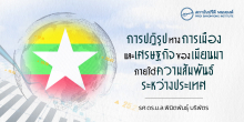 การปฏิรูปทางการเมืองและเศรษฐกิจของเมียนมาภายใต้ความสัมพันธ์ระหว่างประเทศ